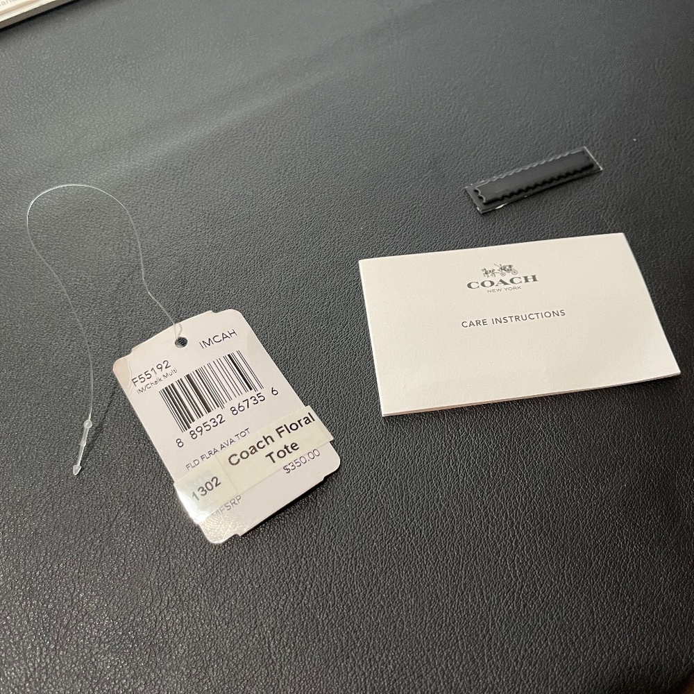 Coach Floral Ava Tote - F55192 - Picture 6 of 6